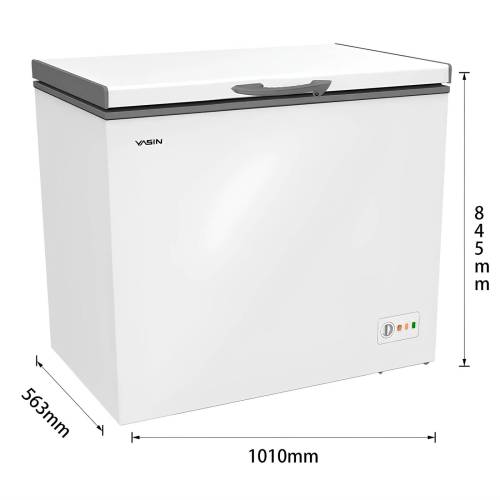 YASIN BC/BD-330AW — высокая морозильная способность — до 10 кг/сутки для хранения большого объема продуктов
