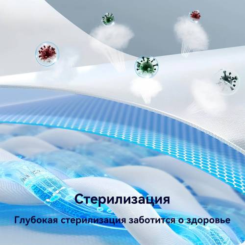 YASIN GT80-1018W — 8 кг загрузки, программы для всей семьи, энергоэффективность A+++, купить в Кыргызстане