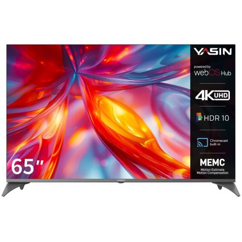 Телевизор Yasin 65UD81: 65 дюймов, 4K HDR, WebOS, голосовое управление. Купить с доставкой в Бишкеке