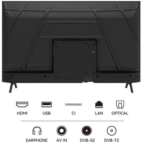 Телевизор Yasin LED 65G11K: HDR 10, Dolby Vision, 4K UHD, LED, голосовое управление. Заказать онлайн с доставкой