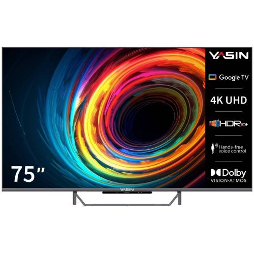 Телевизор Yasin QLED 75Q90 Google TV