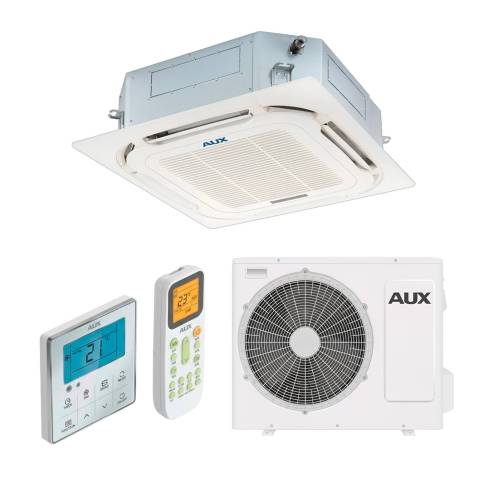 Кассетный кондиционер AUX 48 INVERTER — Мощность охлаждения: ≈ 14.0 кВт (48 000 BTU) — Onbir.kg Бишкек, Кыргызстан