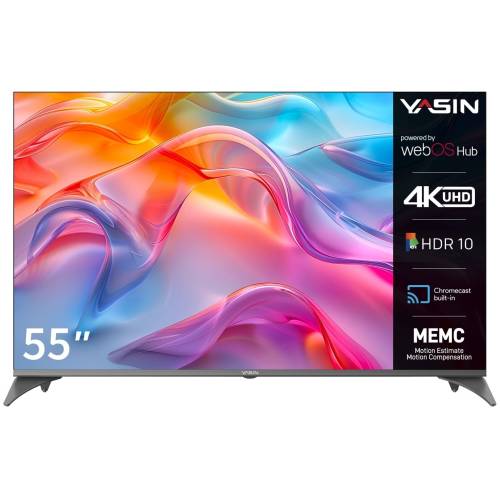 Телевизор Yasin 55UD81: 55 дюймов, 4K UHD, WebOS, голосовое управление. Купить с доставкой в Бишкеке
