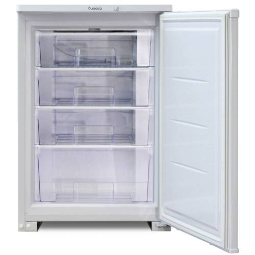 Бирюса 14 — компактный морозильник с регулировкой высоты и роликами, купить в Бишкеке