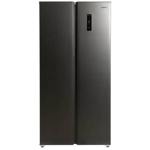 Бирюса SBS 400 DI — холодильник side-by-side с общим объемом 400 л, практичное решение для дома.