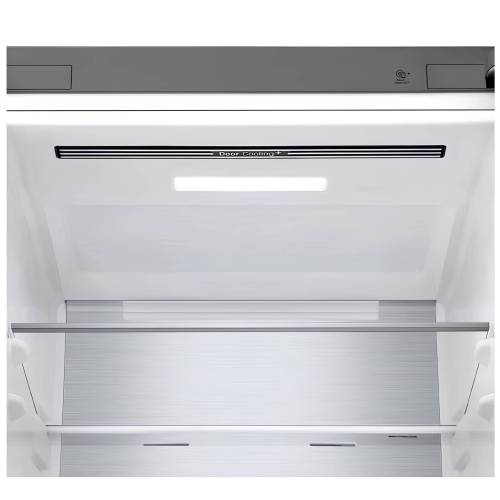 Холодильник LG GC-B459FNPW: 377 л, с технологией DoorCooling+, инверторный компрессор, серебристый. Заказать онлайн в Бишкеке