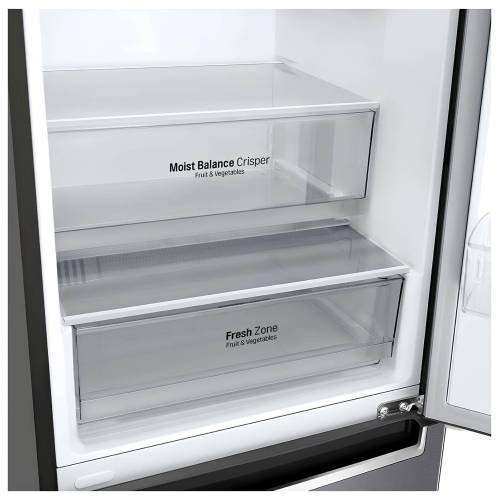 Холодильник LG GC-B459MLWM, 186 см, темно-графитовая сталь, компрессор Smart Inverter, система No Frost, доставка по Кыргызстану
