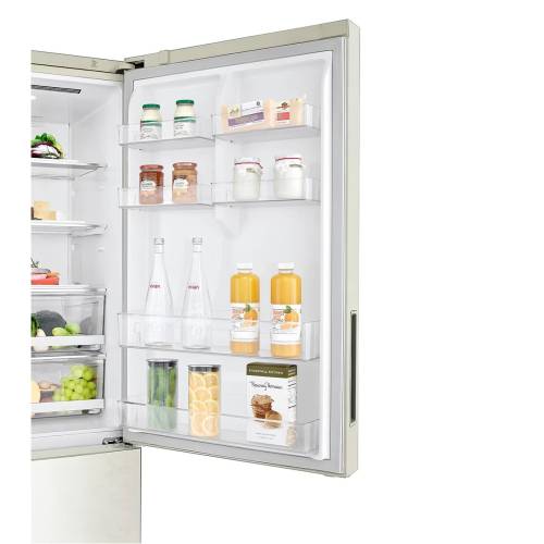 Холодильник LG GC-B569PECM: тихий Smart Inverter, складная полка, DoorCooling+. Купить онлайн в Бишкеке