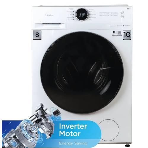 Стиральная машина Midea MF200W80WB/W - 8 кг