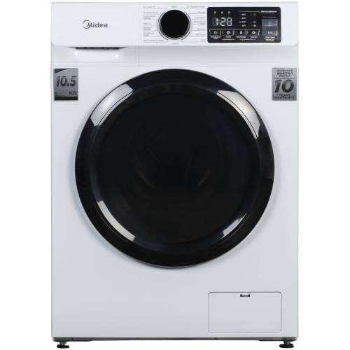 Стиральная машина Midea MFN11W105B/W — 10.5 кг, 16 программ, 1200 об/мин, белый цвет. Закажите с доставкой по Бишкеку и Кыргызстану