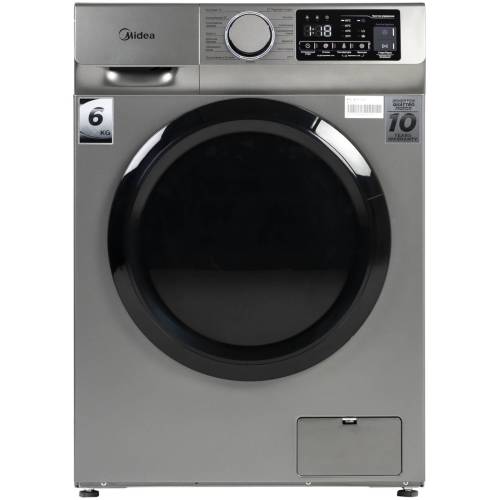 Стиральная машина Midea MFN11W60B/S — 6 кг, 1200 об/мин, серый цвет. Купить с доставкой по Бишкеку и Кыргызстану.