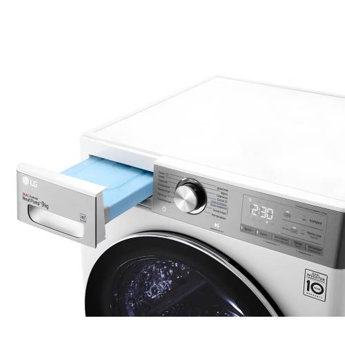 Сушильная машина LG DC90V9V9E, 9 кг, инверторный мотор, тепловой насос и автоматическая очистка конденсатора — доставка по Бишкеку и регионам Кыргызстана