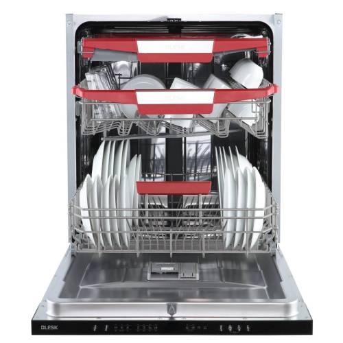 BLESK BXWP14-7711S — три слоя стеллажей, двухзонная стирка, рассчитана на 14 столовых приборов