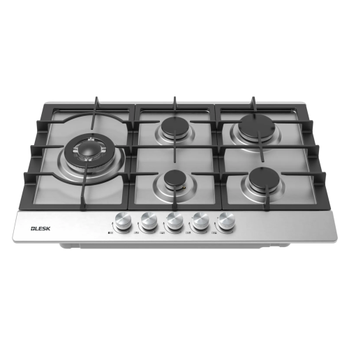 BLESK BZ75G095S — варочная панель из нержавеющей стали SUS201, сертификация CE, ROHS, современная кухонная техника.