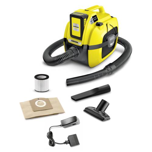 Аккумуляторный хозяйственный пылесос KARCHER WD 1 COMPACT