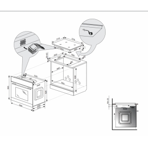 Духовка встраиваемая Hansa BOEI68411