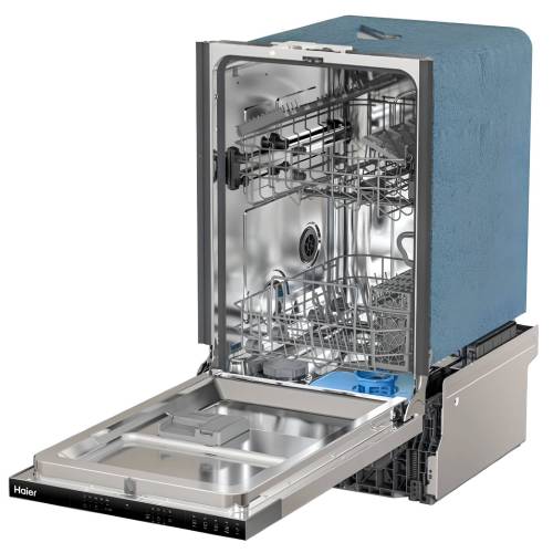 Haier HDWE9-394RU, полностью встраиваемая посудомоечная машина с отложенным стартом и фильтром АБТ. Заказать онлайн с доставкой в Бишкеке