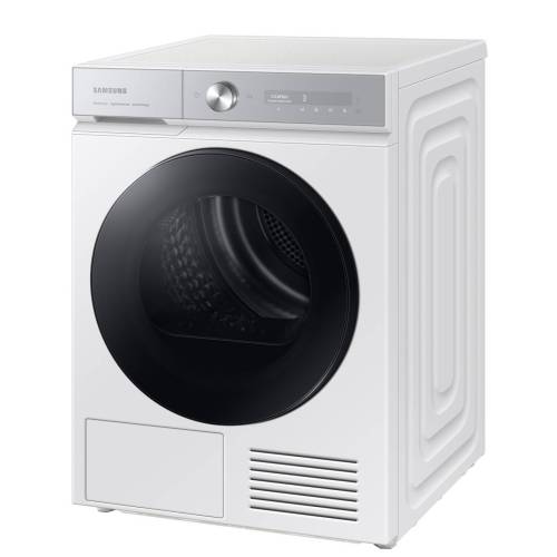 Samsung DV90BB9445GH/LP — AI Control, SmartThings, QuickDrive, внутренняя подсветка барабана, реверсивная дверца, блокировка от детей, защита от складок, система OptimalDry, Smart Control, выбор уровня сушки 4 уровня.