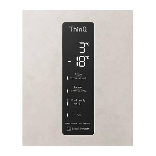 Холодильник LG GC-B509SESM, 384 л, инверторный компрессор, с DoorCooling+™ и системой Total No Frost, высота 203 см. Купить с доставкой в Бишкеке