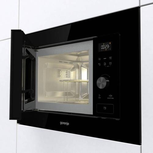 Встраиваемая микроволновая печь с грилем Gorenje BM201AG1BG — отличное решение для кухни. Закажите онлайн с доставкой в Бишкек!