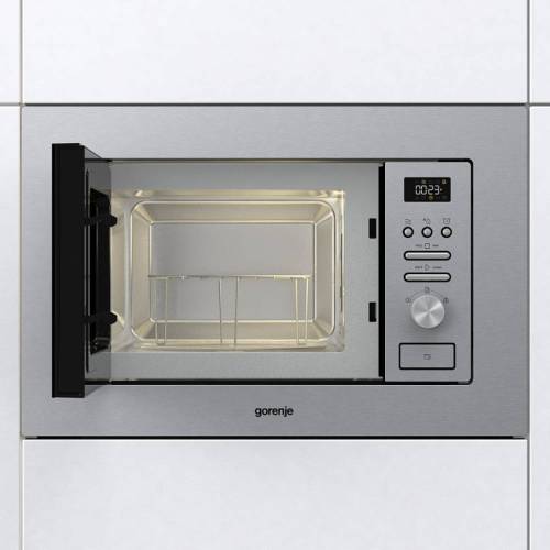 Сделайте приготовление пищи проще с Gorenje BMI201AG1X! Встраиваемая микроволновая печь с грилем и функцией защиты от детей.