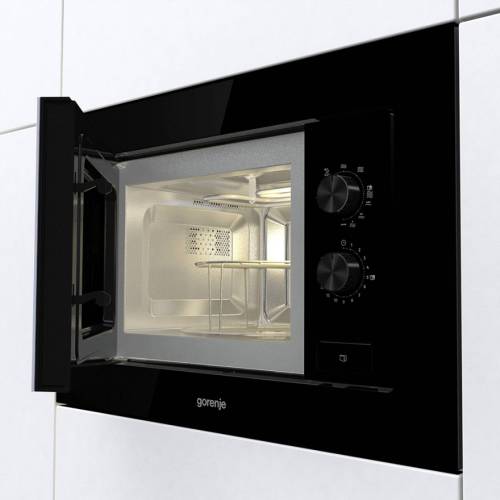 Встраиваемая микроволновка Gorenje BM201EG1BG, гриль и нержавеющая сталь. Купить в Бишкеке с доставкой по всему Кыргызстану.