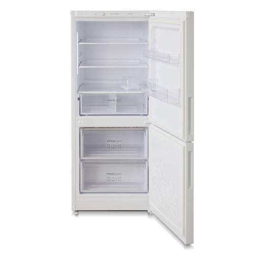 Бирюса 6141 — морозильная камера с 2 ящиками, ручное размораживание, минимальная температура −18 °C, мощность замораживания 5 кг/сутки, автономное сохранение холода до 12 часов.