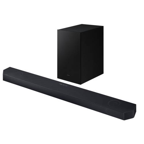 SAMSUNG HW-Q700D — центральный динамик, направленные вверх динамики, беспроводной сабвуфер в комплекте — Onbir.kg Бишкек, Кыргызстан