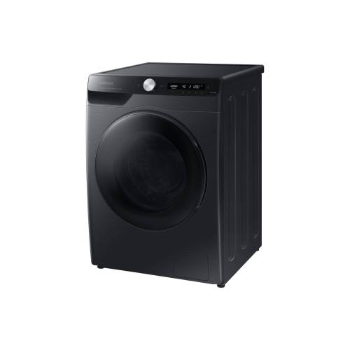 Боковой вид стиральной машины Samsung WW80AG6L28BBLD 8 кг узкая ONBIR.KG