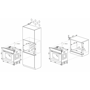 Духовка встраиваемая Hansa BOEA69559