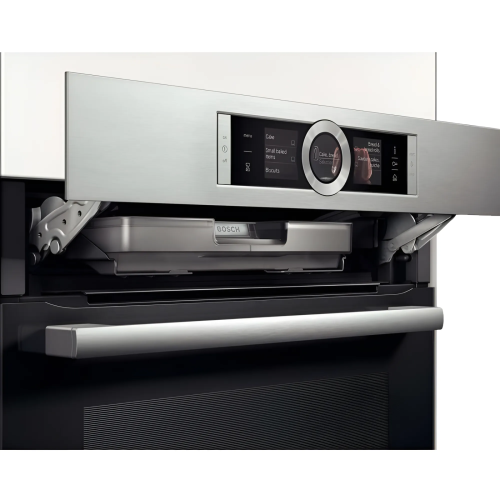 Купить в Бишкеке Духовка встраиваемая BOSCH HSG656XS1 с доставкой заказать электрическая духовка встраиваемая BOSCH 