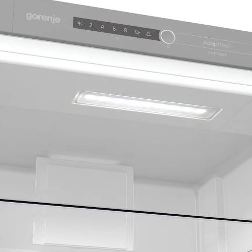Gorenje NRKI418FA0, 269 л, двухкамерный холодильник с No Frost, белый. Доставка по Бишкеку