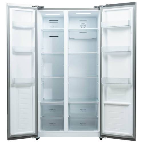 Бирюса SBS 541 TWG — уровень шума 42 дБа, класс энергопотребления A++, потребление 0,082 кВт·ч/сутки.