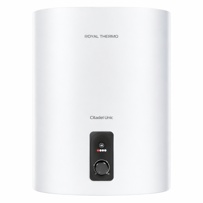 Водонагреватель Royal Thermo RWH 100 Citadel Unic – белый плоский корпус, настенный монтаж, вертикальная и горизонтальная установка Onbir.kg