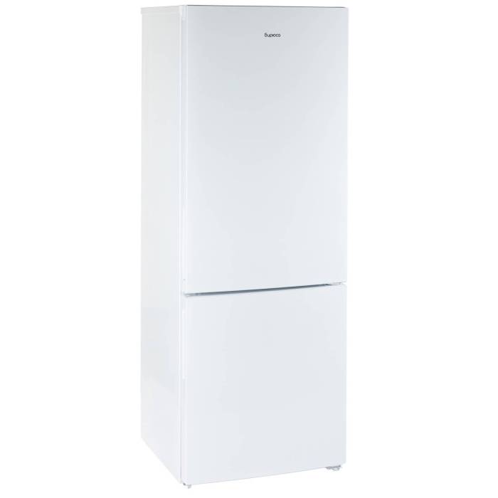 Бирюса 6134 — двухкамерный холодильник с нижней морозильной камерой, общий объем 295 л (холодильная камера 210 л, морозильная 85 л), класс энергоэффективности A, уровень шума до 41 дБ.