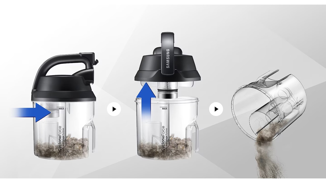 pylesos samsung vc15k4116vr hepa onbir kg